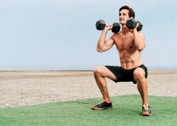 dumbbell thrusters
