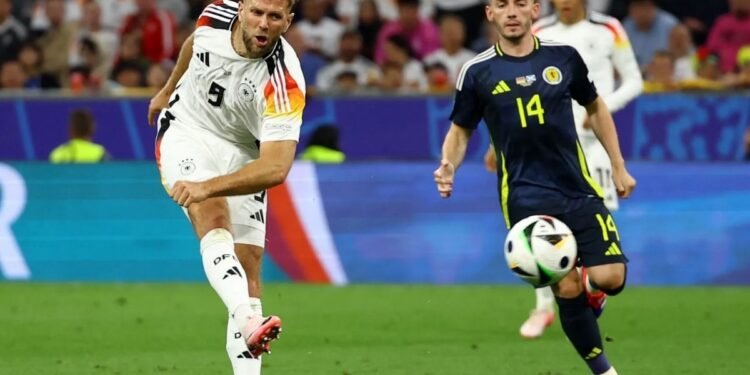 germany national football team vs scotland national football team lineups
