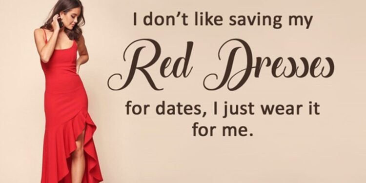 caption for red