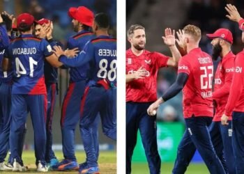 afghanistan national cricket team vs england cricket team timeline