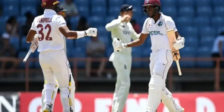england cricket team vs west indies cricket team match scorecard