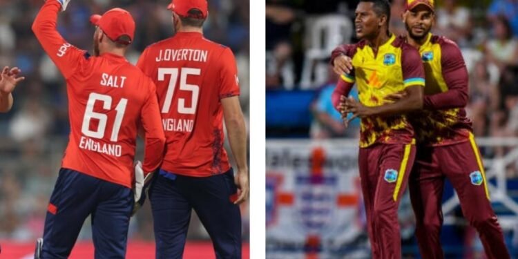 england cricket team vs west indies cricket team timeline
