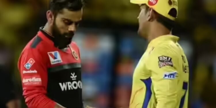 royal challengers bengaluru vs chennai super kings timeline