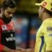 royal challengers bengaluru vs chennai super kings timeline