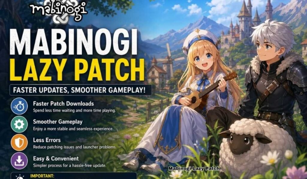 mabinogi lazy patch