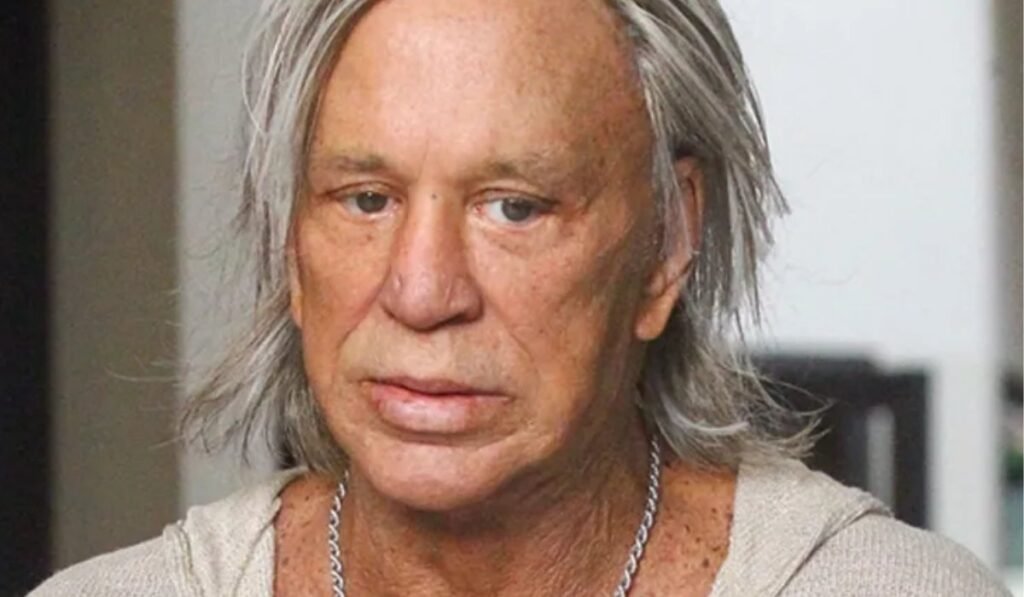 mickey rourke then and now